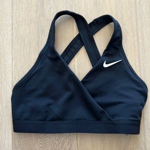 Never worn Nike nursing sports bra. Black, size M. Color no longer available.